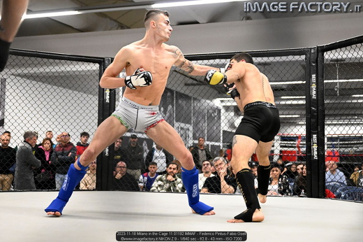 2023-11-18 Milano in the Cage 11 01192 IMMAF - Federico Pintus-Fabio Gsell